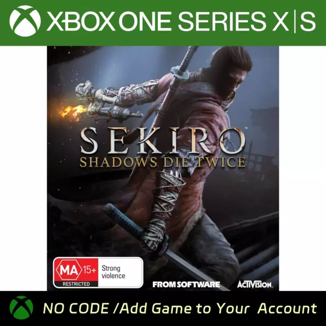 Sekiro: Shadows Die Twice Xbox One Series X | S game No Code