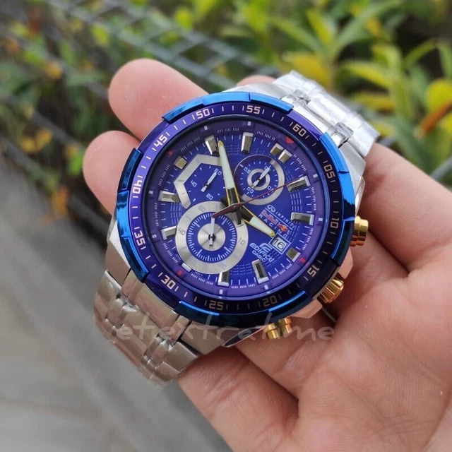 MENS CASIO EDIFICE Chronograph Watch Efr 538 5150 45.00 PicClick UK