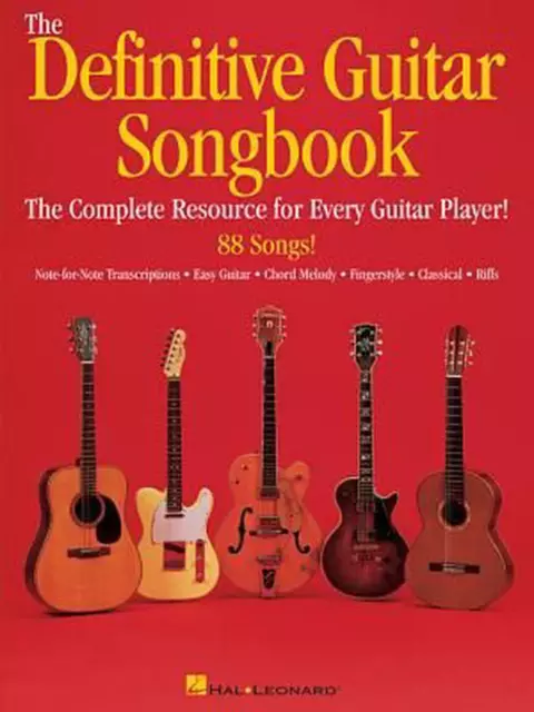 The Definitive Guitar Songbook (English) Paperback Book