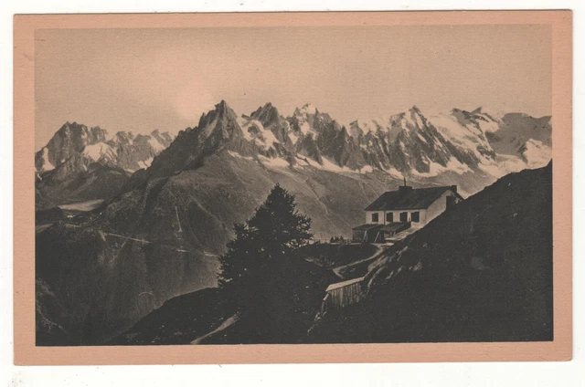 CPA 74 Sallanches - L'église Et Le Mont Blanc - Haute-Savoie (Bon état)