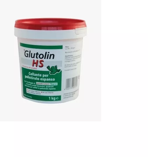 Colla per polistirolo espanso Glutolin HS incolla pannelli Depron
