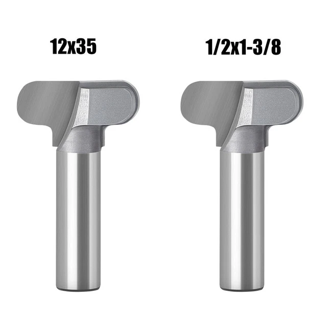 Bit de routeur fiable en carbure de tungstène tige 12 mm pour gravure sur bois