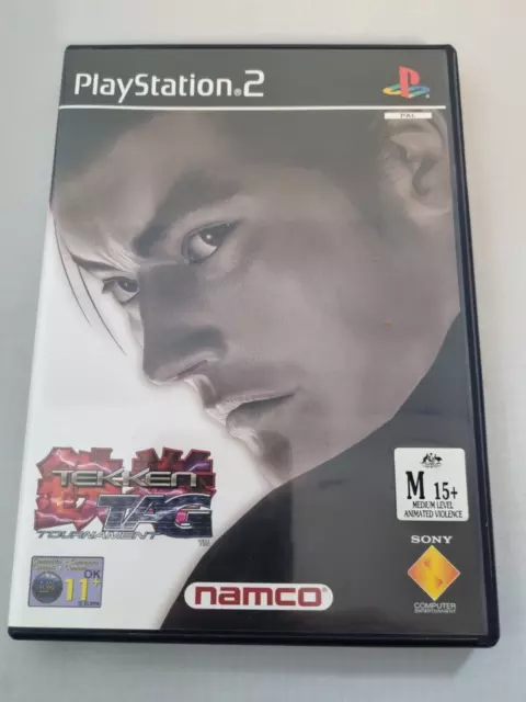 Tekken Tag Tournament Playstation 2 PS2 PAL + manual VGC