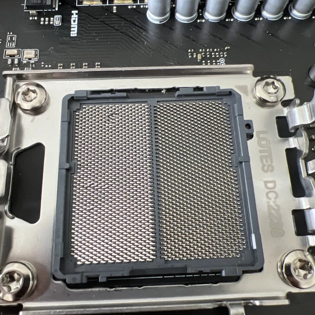 MSI PRO B650MA WiFi AM5 AMD Motherboard For Parts Damaged CPU Slot And