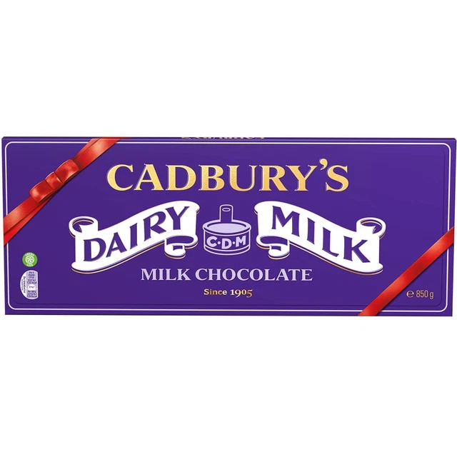 CADBURY DAIRY MILK CHOCOLATE BAR BIGGEST BAR 850g Great Gift £19.48