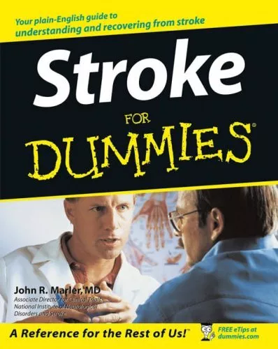 Stroke For Dummies by Marler, John R. Paperback Book The Cheap Fast Free Post