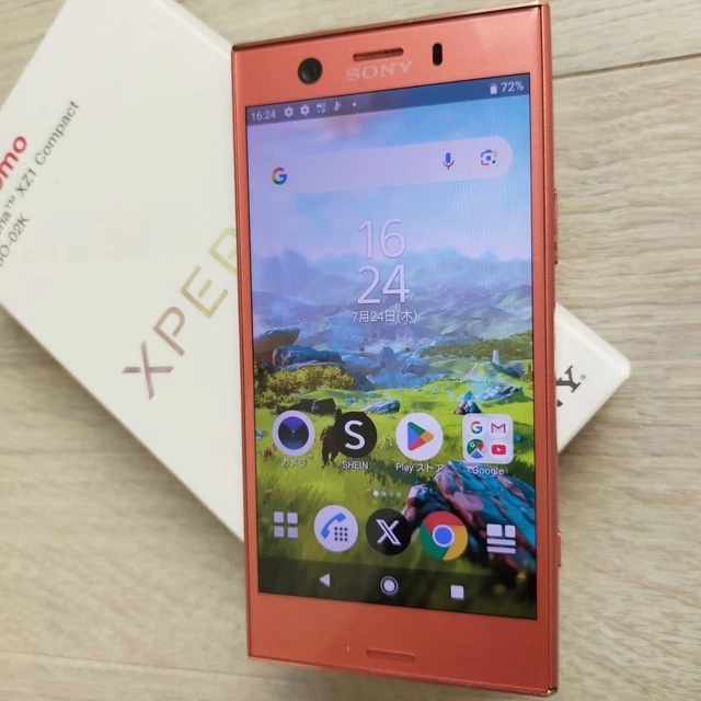 SONY - 新品 docomo Xperia XZ1 Compact SO-02K Pink Xperia XZ1 Compact SO-02K 32GB docomo Twilight Pink Mobile