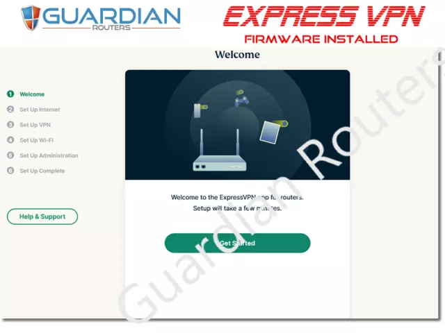 Netgear Nighthawk R7000P ""Next Gen"" router VPN Express FAST LIGHTWAY INSTALLATO 3