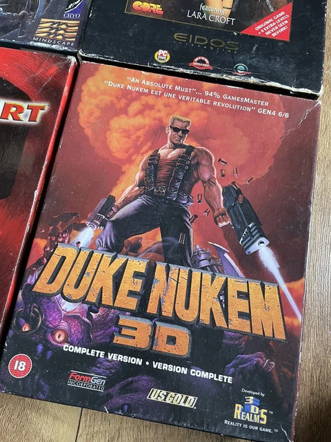 Duke Nukem 3D (PC: DOS/ Mac and Windows/ Mac, 1996) - Big Box Good Condition