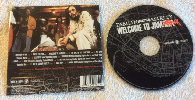 Damian Jr. Gong Marley – Welcome To Jamrock - CD DISC & BACK ARTWORK ONLY