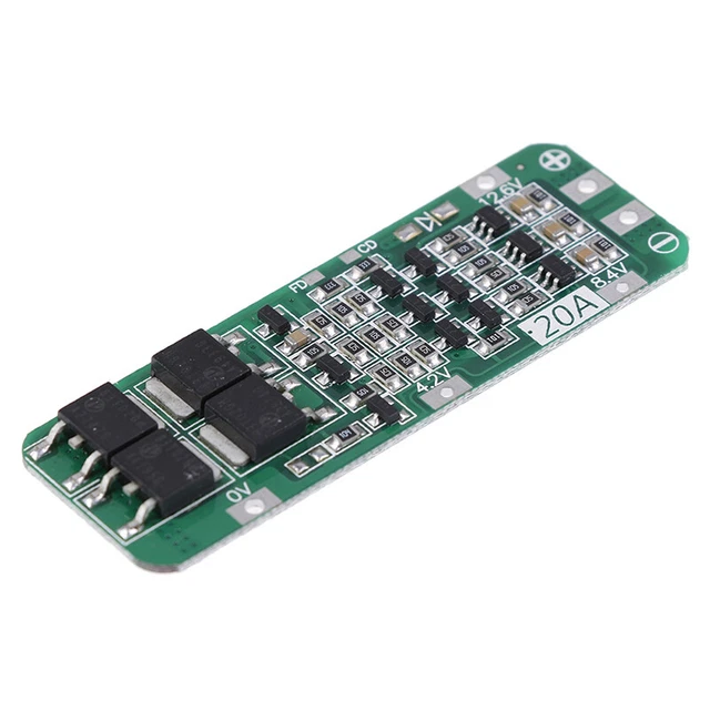 3S 20A Lithium-Lonen-Akku 18650 Ladegerät PCB BMS-Schutzplatine 1R#w#
