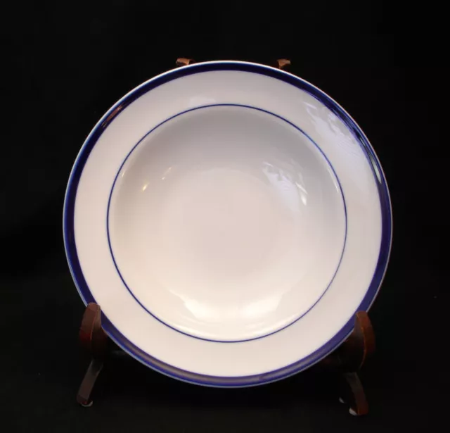 Williams Sonoma Brasserie Blue-Banded Porcelain 11 Pasta Bowls Sets Of 2  Japan