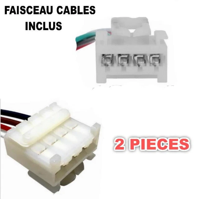 Kit De Réparation Connecteur Feu Arrière ALFA 147 / FIAT PUNTO - Neuf, 4 Fils, Référence SC57478