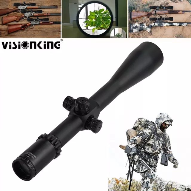 Visionking 10-40x56 Hunting 35 Rifle Scope 21mm Picatinny Rings