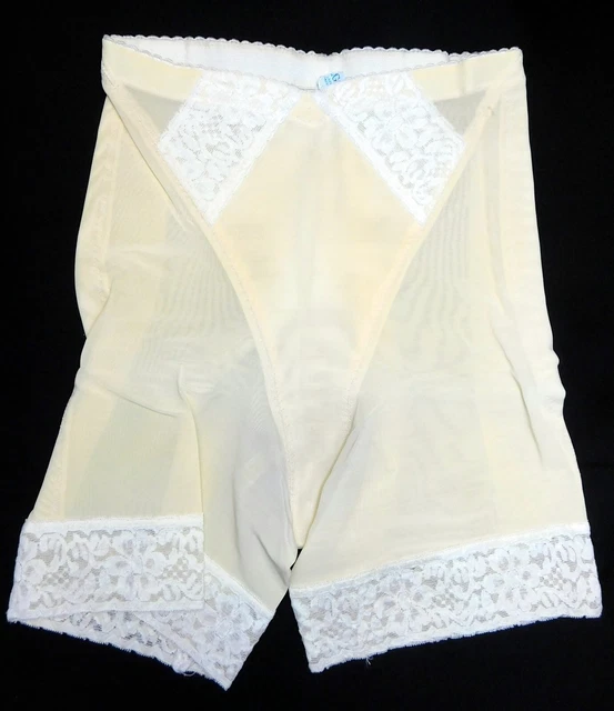 VINTAGE OLGA SUDDENLY Slim Women's Shapewear Girdle High Waist Beige