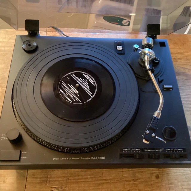 PLATTENSPIELER DIRECT Drive Full Manuel DJ I 600 D schwarz EUR 30