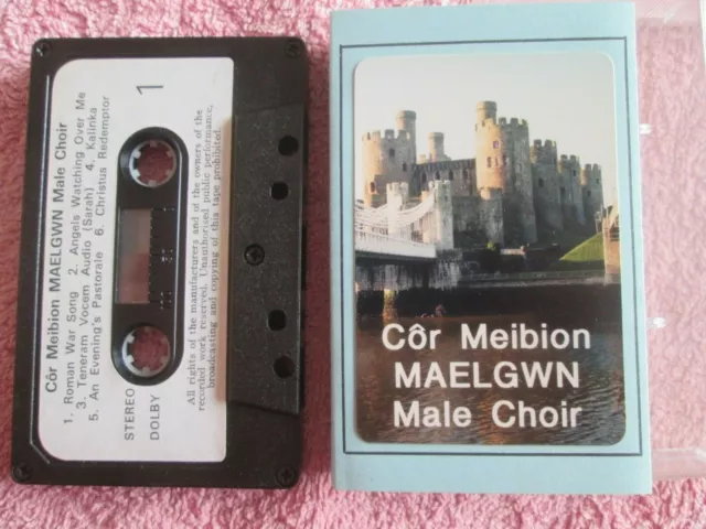 Côr Meibion Maelgwn Male Choir - Male Voice Choir Tape Cassette Album