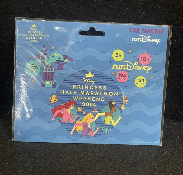 DISNEY PRINCESS HALF Marathon Run Weekend 2024 Princess Logo Car
