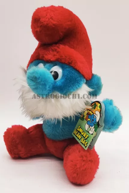 Peyo Puffi Peluche Grande Puffo Vintage 1981 New With Tag Smurfs Wallace Berrie