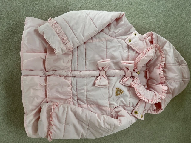 Cappotto ADEE ragazza rosa designer età 8