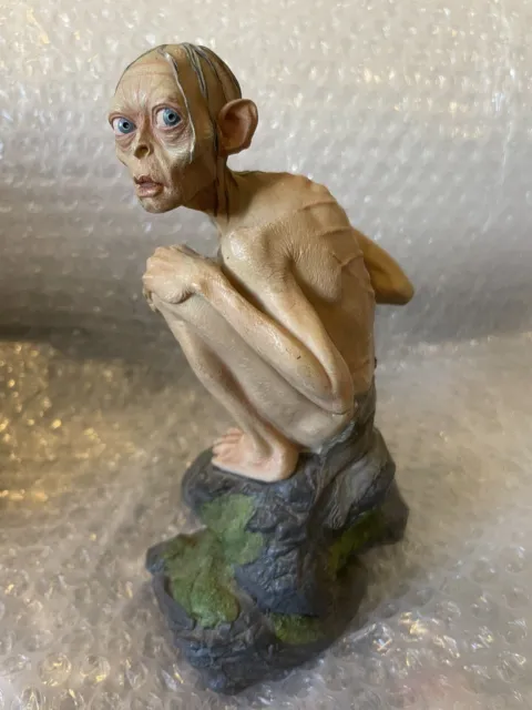 2003 Lord Of The Rings Smeagol Gollum Statue Figurine Sideshow Weta Collectables