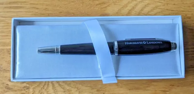 Cross Fountain Pen Hargreaves Lansdown in box with guarantee