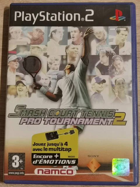 Smash Court Tennis pro Tournament 2 sony PS2 PLAYSTATION 2 Slim