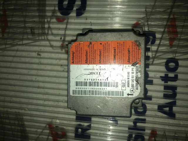 ECU MODULE CAPTEUR ECU Srs Mercedes Classe M W163 Code : 0025428118 EUR ...
