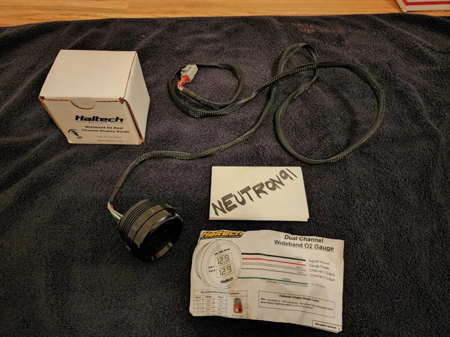 Haltech HT-012007 Dual AFR Gauge