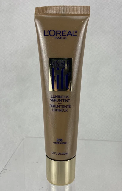L'Oreal Paris Visible Lift Luminous Serum Tint 805 AMBER Tinted Moisturizer