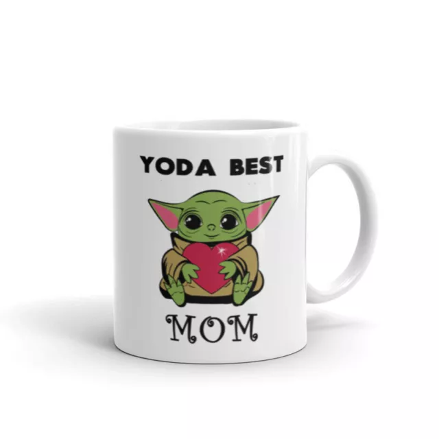 Yoda Best Mom - Funny Cute Coffee Mug Gift For Mother's Day Love