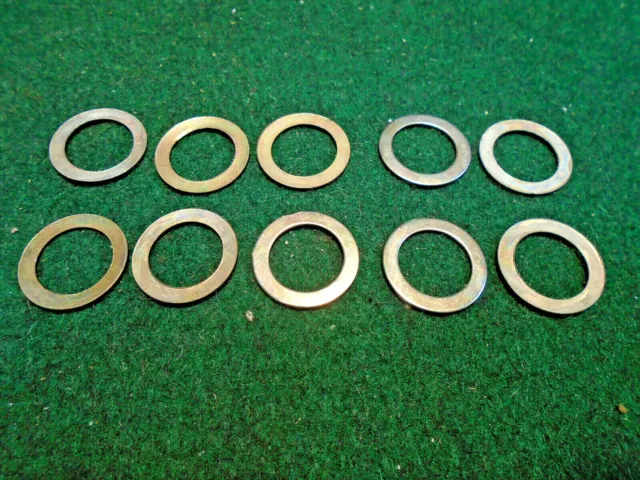 10 DOOR KNOB WASHERS 11/16" DOOR KNOB SHIMS for KNOB POSTS SHAFTS (33086-11)