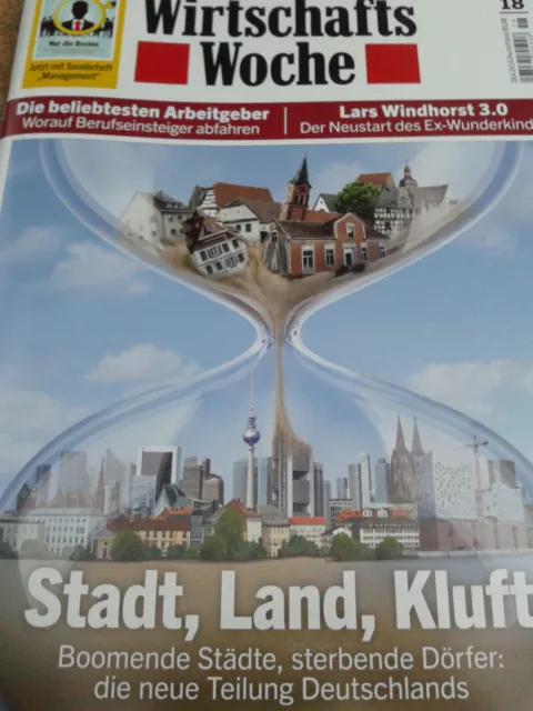 wirtschaftswoche 18 2014 die beliebtesten arbeitgeber-stadt,land,kluft  neuwerti