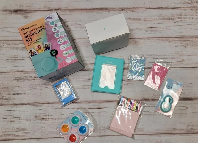 Nuevo En Caja Digipower Kit De Accesorios De Cámara Instantánea Para Fujifile Instax Mini 9 Y 7 Como Nuevo