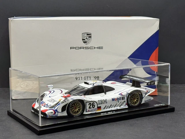 Spark 1/43 Scale S9908 - Porsche 911 GT1 Porsche AG #26 24H Le Mans 1997