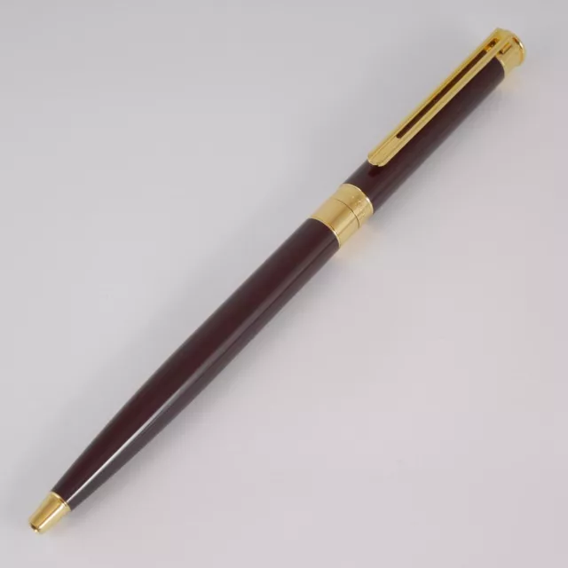 Montblanc Noblesse Bordeaux Lacquer Ballpoint Pen (used) FREE SHIPPING WORLDWIDE