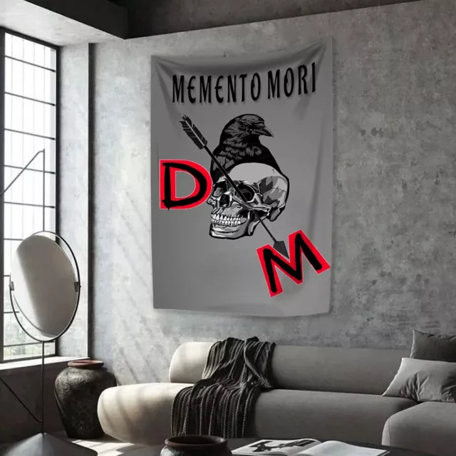 Depeche Mode Musical band Tapestry Fabric Wall Art Hanging Banner Decor 36x60'' 2