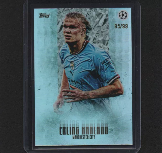 2022-23 Topps Jamal Musiala Curated Erling Haaland Manchester City /99