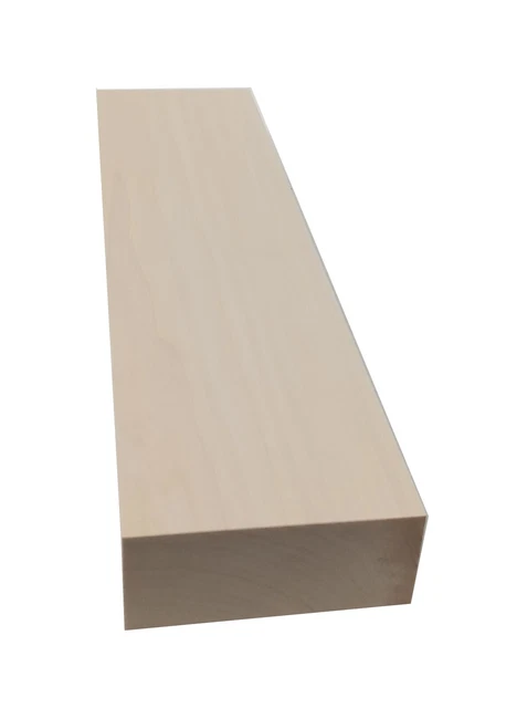1 Stück Lindenholz, unbehandelt zum Drechseln oder Schnitzen 40x10x4,5cm