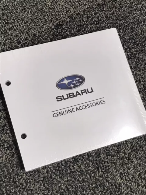 New 2024 ~SUBARU GENUINE ACCESSORIES~ Pages, insert, Paper MSA6A2311 Automotive