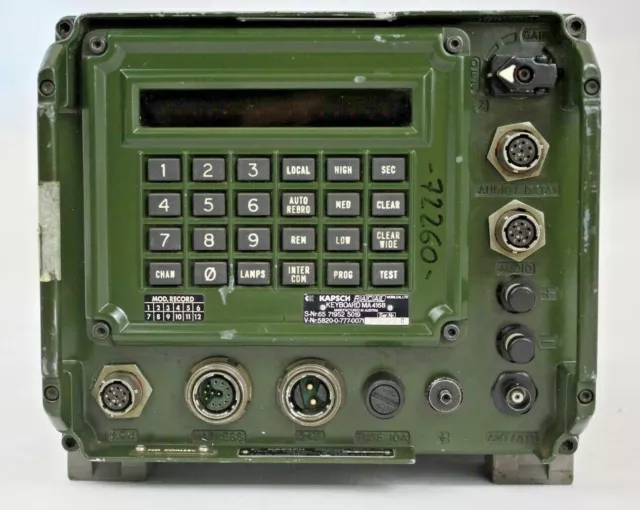 Tank Transceiver Digital VRM 5080 VHF 50 Watt Racal, Good Condition 2