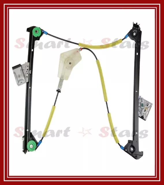 All Porsche Cayman 987, Front Left Side Door Window Regulator Without Motor