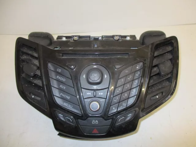 Lecteur Radio Et Panneau De Commande Ford Fiesta Mk8 Stereo Am5T18C815Pg