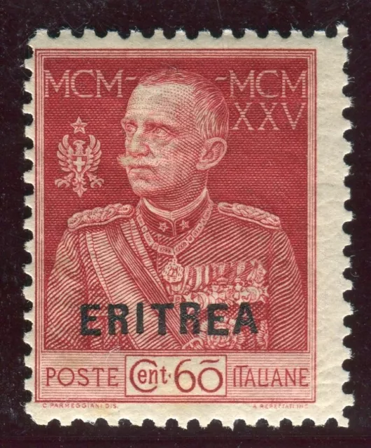 1925-26 Kingdom D' Italy Eritrea Jubilee Del Re 'Dent 11 MNH Lire 1,25 210