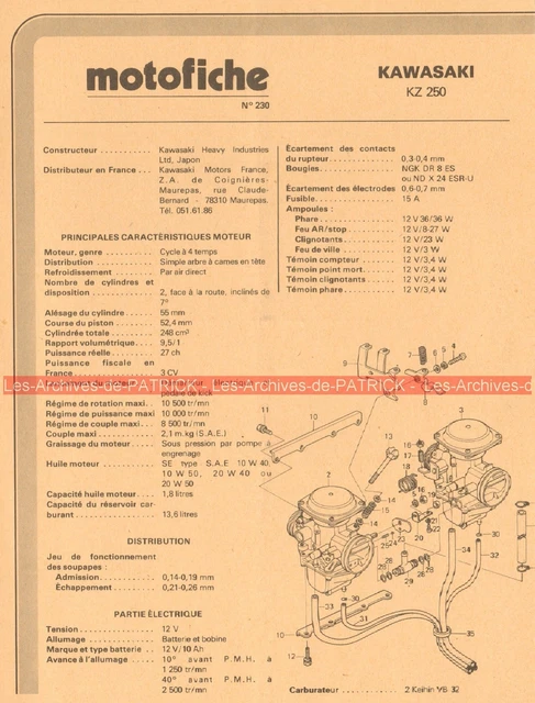 Motor Dichtsatz Komplett Für Kawasaki Z 250 A KZ250A Z250 Baujahr 1979