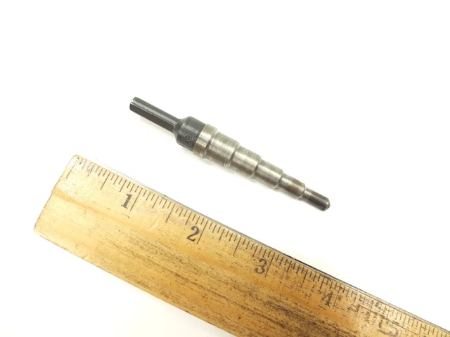 UNIBIT TOOLS STEP DRILL BIT 3/16" to 1/2" - No. 2 - MADE IN USA