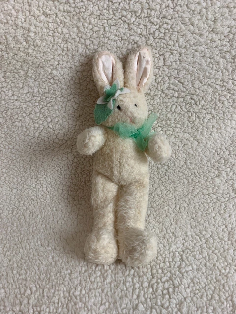 VINTAGE APPLAUSE STUFFED Bunny Rabbit Plush Flower Fairy-Lily 38B- HTF ...