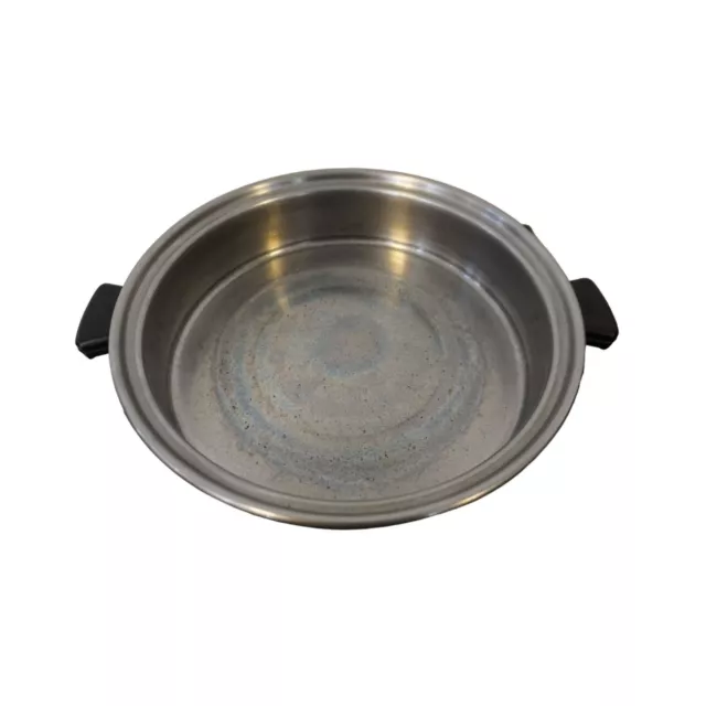 Rena Ware West Bend 14 Electric Skillet Stainless Liquid Core Saute Fry  Pan Lid