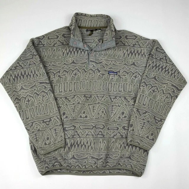 VTG 1998 PATAGONIA Synchilla Tom Hanks Castaway Mens XL Fleece 