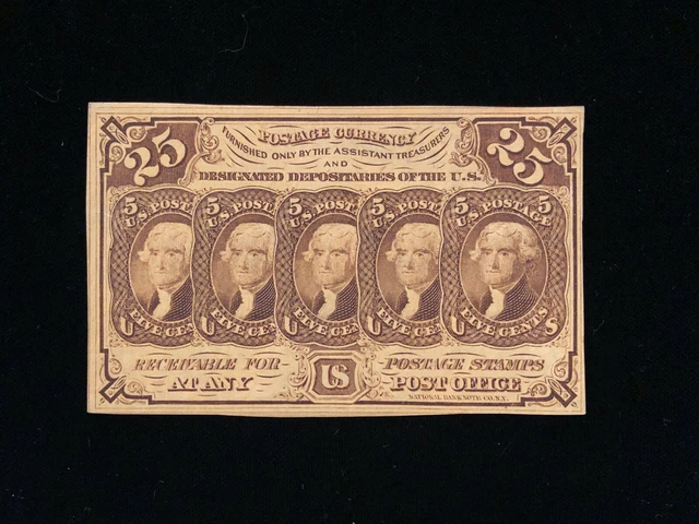 U.s. Mint Uncirculated 25¢ Postage Currency